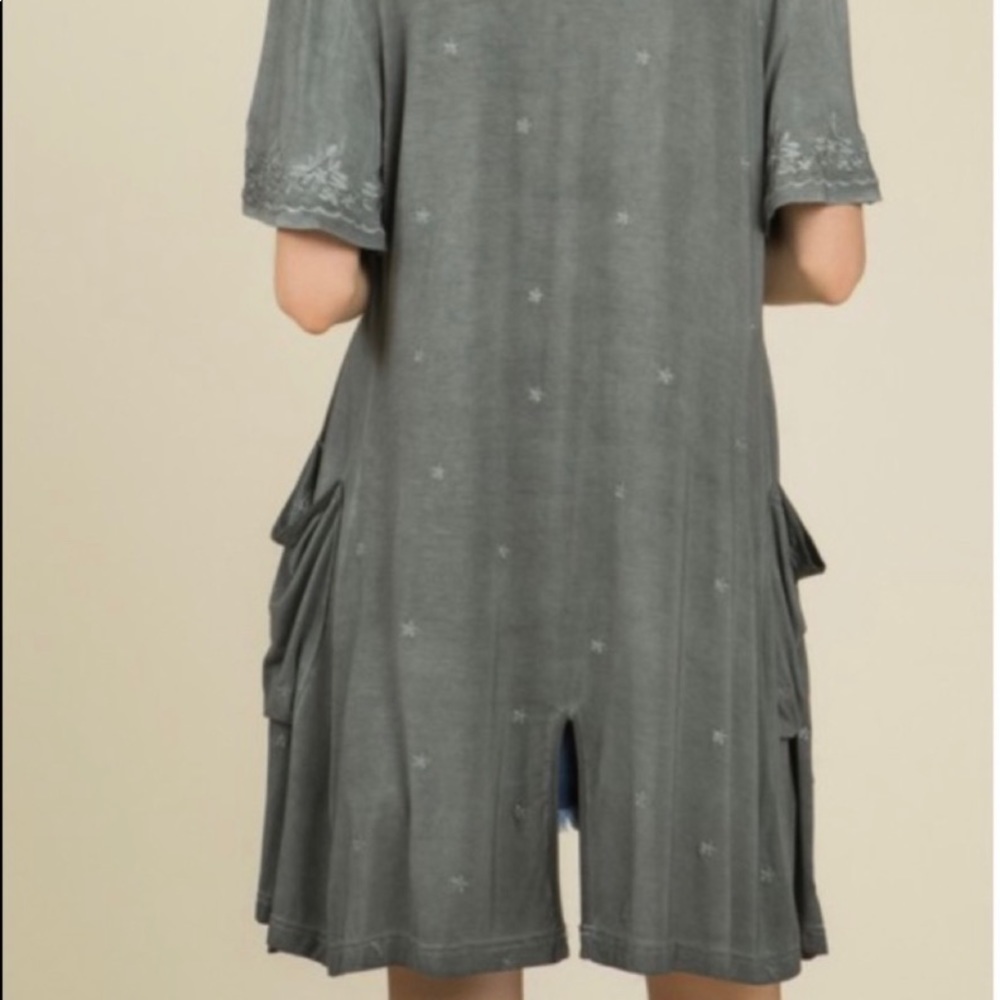 POL Short Sleeve Embroidered Cardigan - Picture 7 of 8